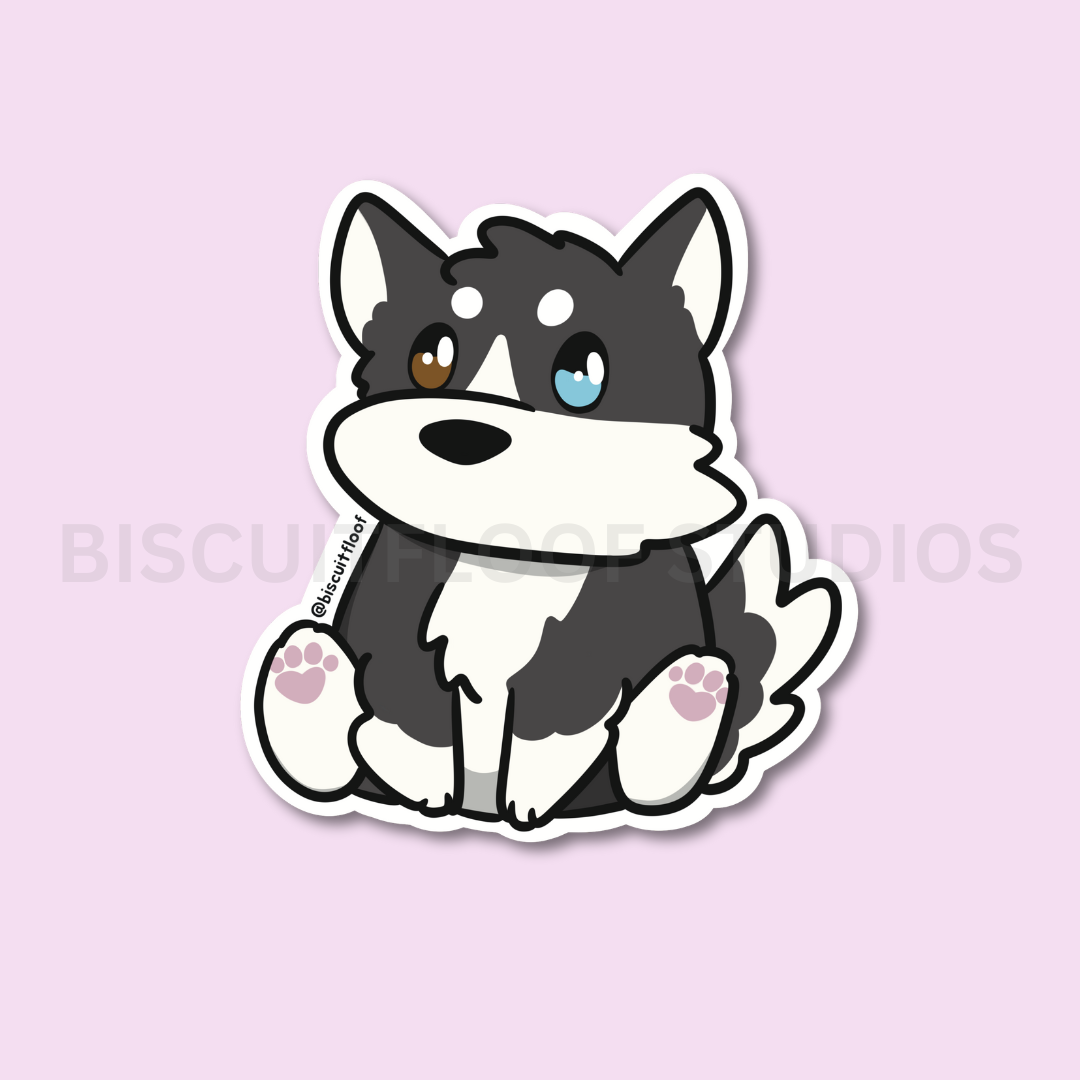 Husky Dog Sticker