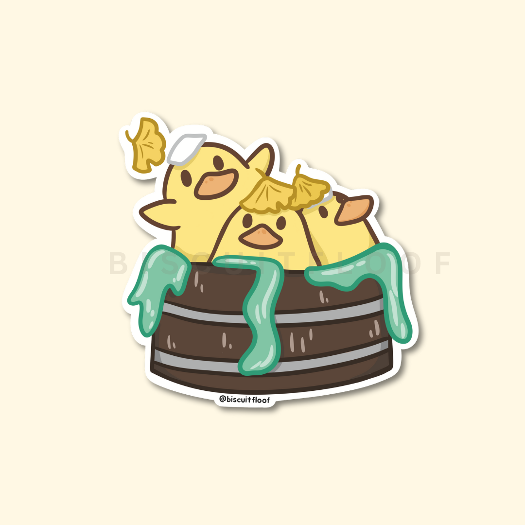 Ginkgo Friends Stickers