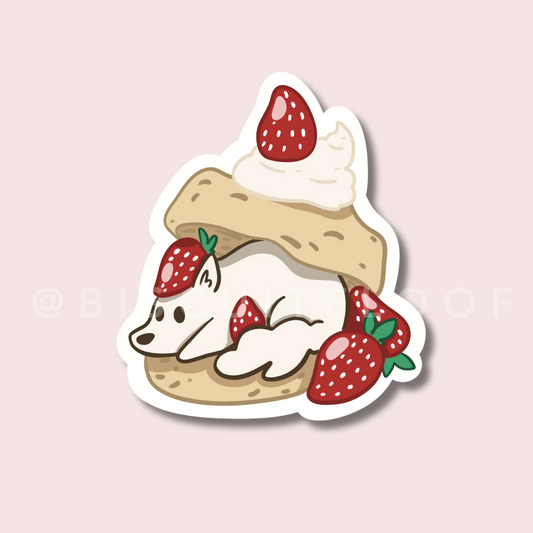 Strawberry Shortcake Sticker