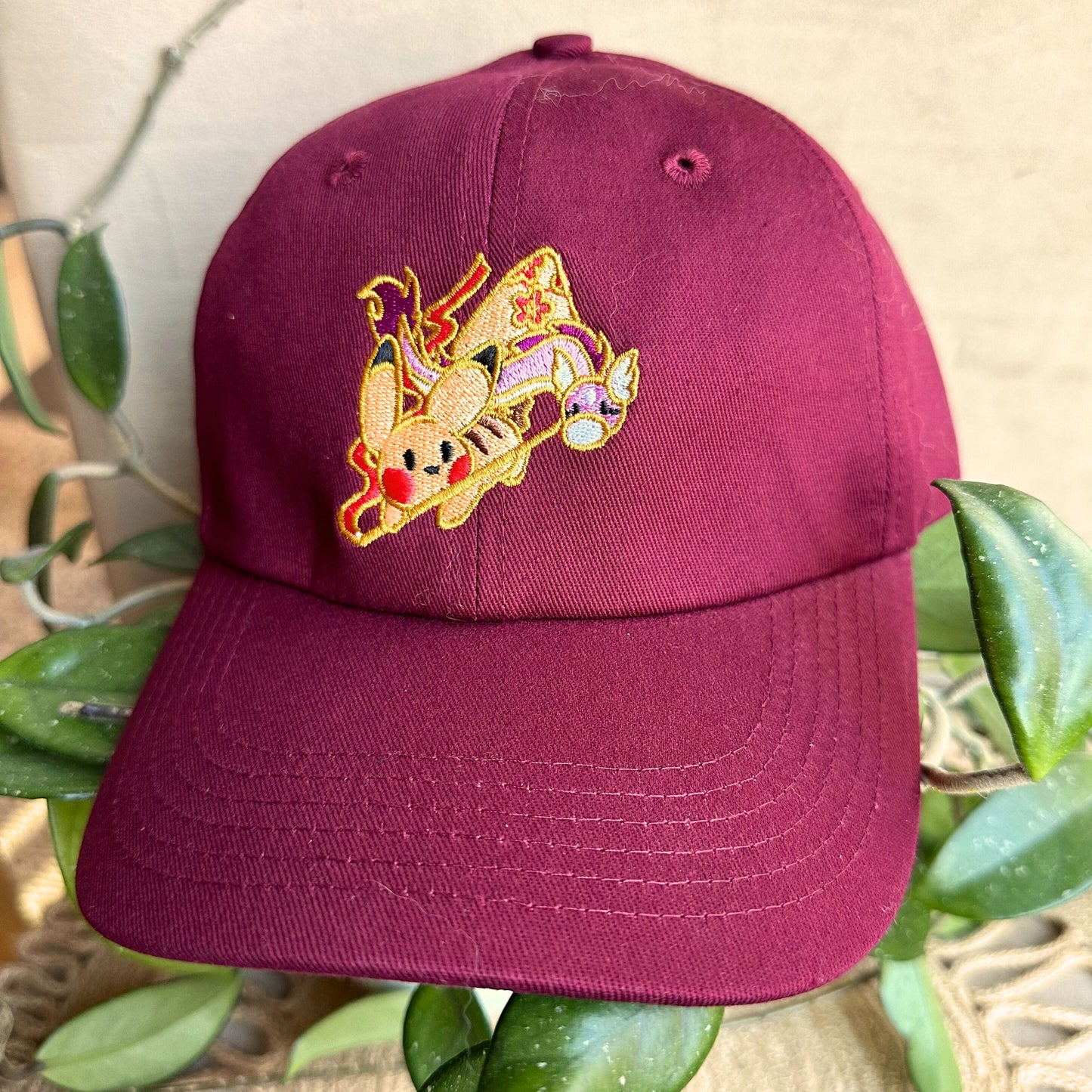 LNY Rat and Dragon (or Snake) Baseball Caps