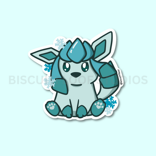 Ice Fox Sticker