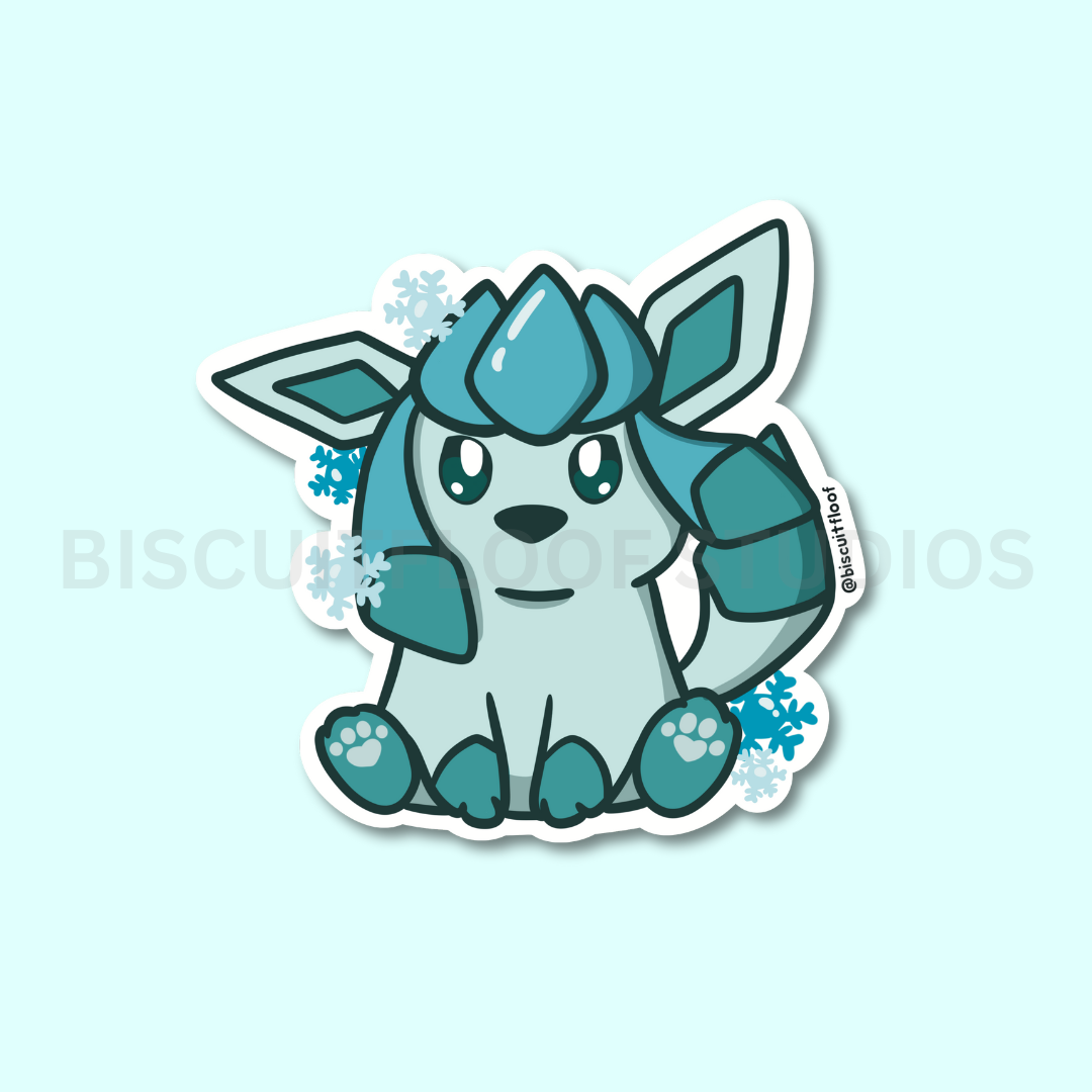 Elemental Fox Stickers